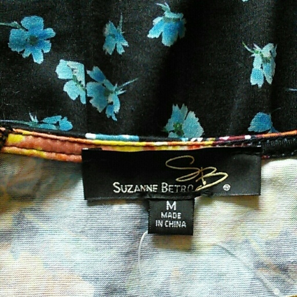 Suzanne Betro | Long Sleeve Floral Print T… - Picture 4 of 5
